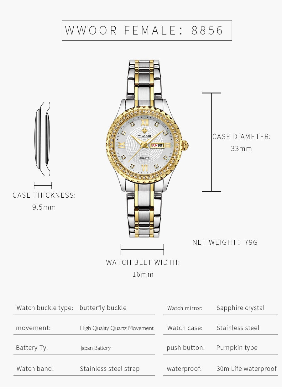 2020 Couple Watches Men and Women Luxury Fashion Pair Lovers - the jewellery house