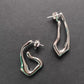 Venom Earrings 925 Silver Simple Ins New Earrings Trend Retro