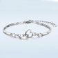 Charms 925 Sterling Silver Bracelets Bangles For Women