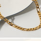 Fashion 18K Gold Plated Stainless Steel Anklets