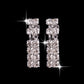 Hao Yue jewelry set, foreign trade explosion jewelry, bridal jewelry four sets, wedding match crystal jewelry set