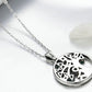 Popular 925 Sterling Silver Rely Tree of Life Pendant Necklaces Women Fashion Jewelry Gift SCN094