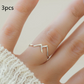 Mountain-shaped Copper Creative Custom Ladies Ring