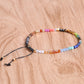 12 Constellations Seven Chakras Colored Stones Bracelet