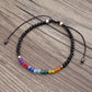 12 Constellations Seven Chakras Colored Stones Bracelet