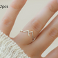 Mountain-shaped Copper Creative Custom Ladies Ring