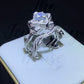 The Flower of Life 2.3 Carats Wedding Ring - the jewellery house