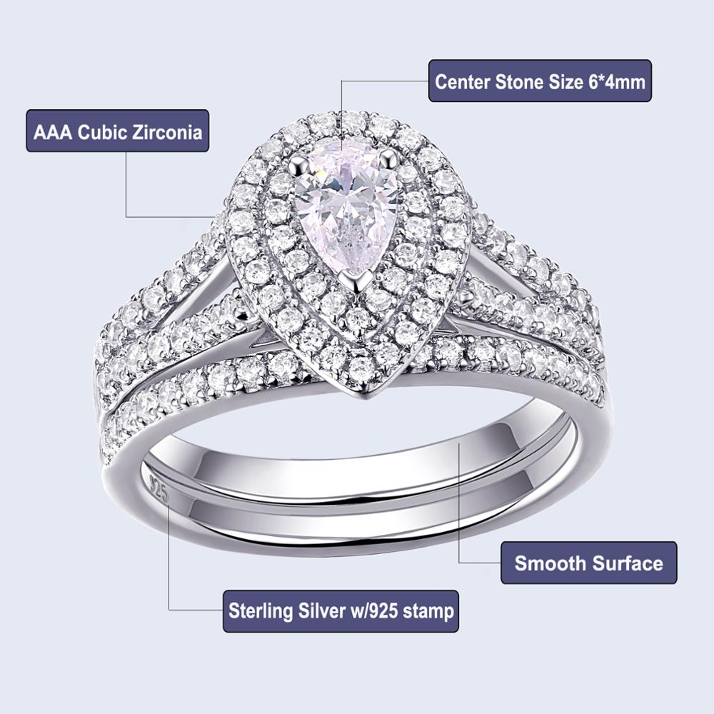 1.2 Carats CZ 925 Sterling Silver Engagement Ring - The Jewellery House