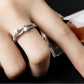 Adjustable Sterling Silver heart shaped locket ring - The Jewellery House