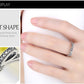 Silver Crystal Bow Knot Wedding Ring - The Jewellery House