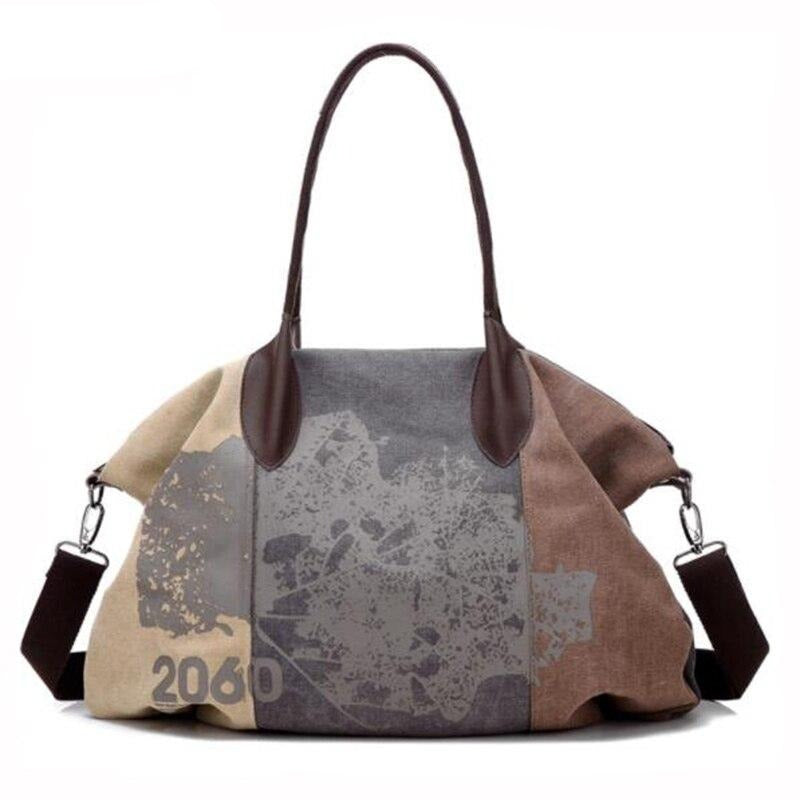 Large Pocket Casual Tote Canvas Bags For Women - The Jewellery House