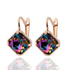 Cube Square Drop Fashion Earrings - The Jewellery House