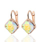 Cube Square Drop Fashion Earrings - The Jewellery House