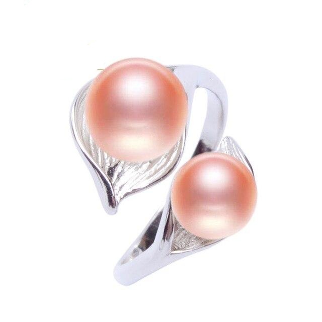 Natural Double Pearl Ring for Women - the jewellery house