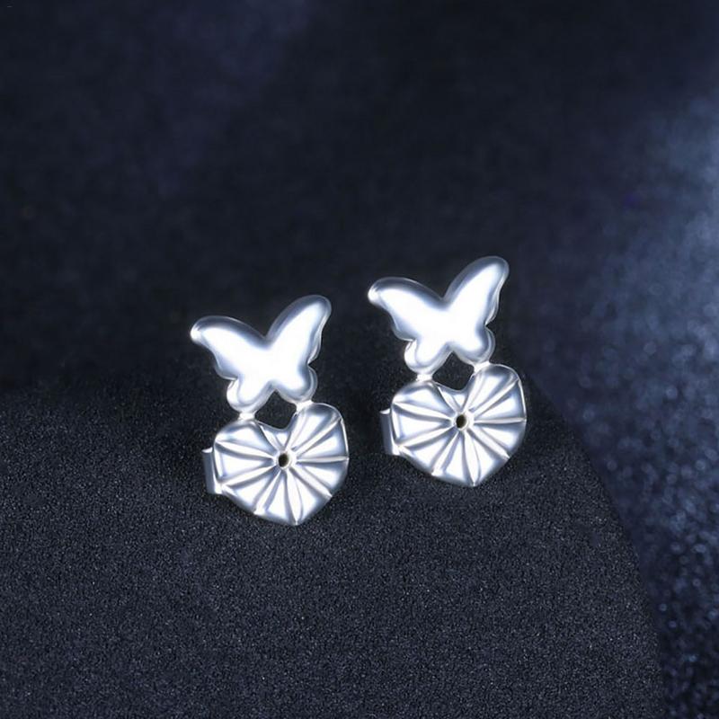 Butterfly Shape Earrings Lifters for Stretched Earlobes - the jewellery house