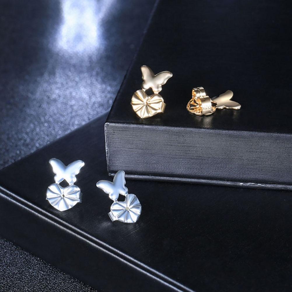 Butterfly Shape Earrings Lifters for Stretched Earlobes - the jewellery house