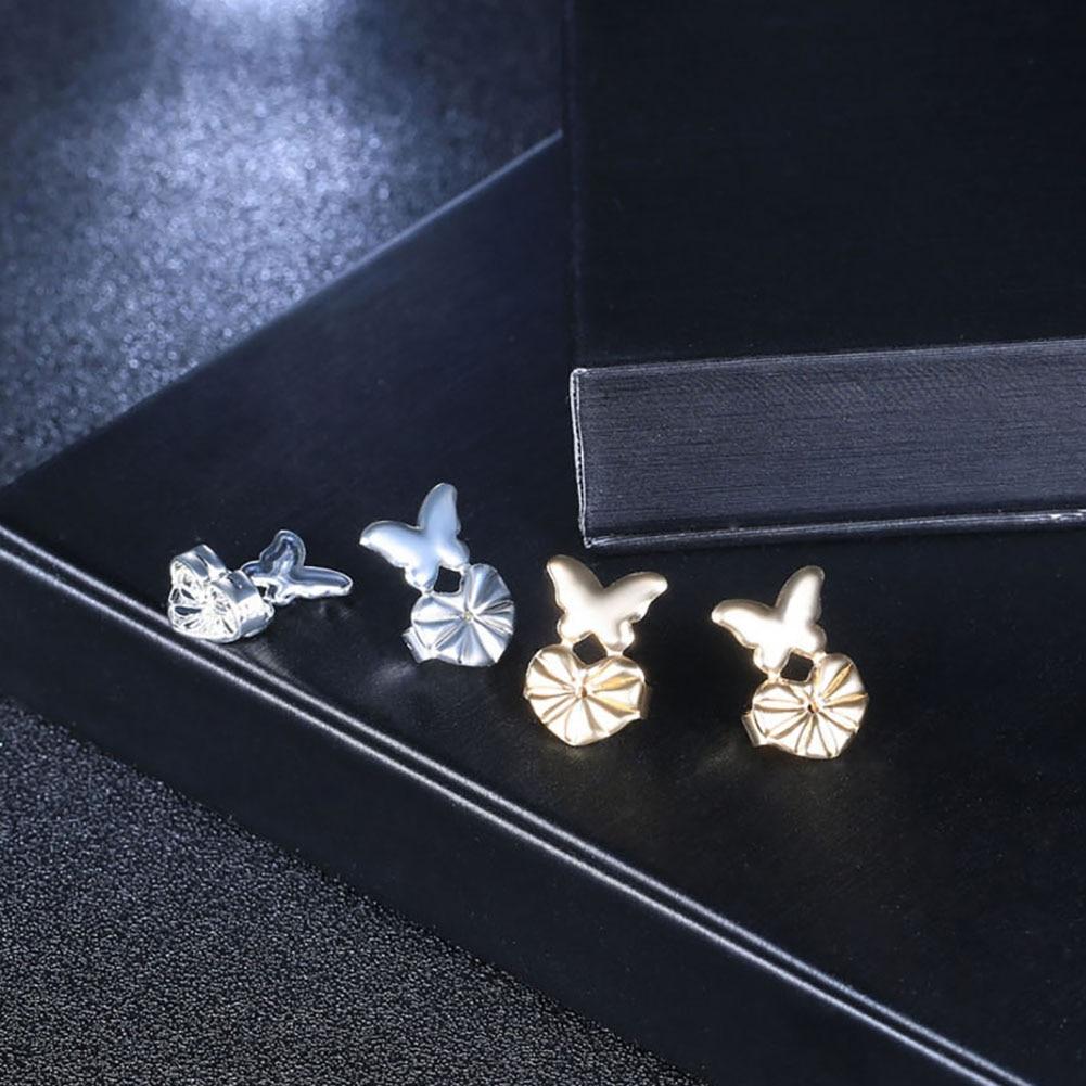 Butterfly Shape Earrings Lifters for Stretched Earlobes - the jewellery house