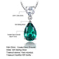 The Emerald Flame Necklace - the jewellery house