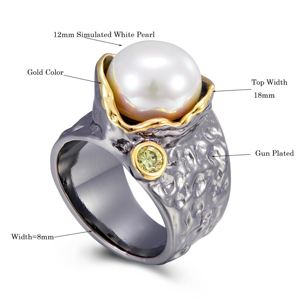 The Hot Wedding Pearl Ring - the jewellery house