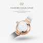 NAVIFORCE 3D Rose Fashion Ladies Watches for women - the jewellery house
