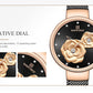 NAVIFORCE 3D Rose Fashion Ladies Watches for women - the jewellery house