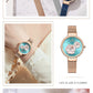 NAVIFORCE 3D Rose Fashion Ladies Watches for women - the jewellery house