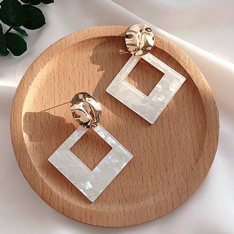 Big Acrylic Drop and Dangle Earrings - The Jewellery House