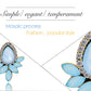 Water Drop Crystal Jewellery Earrings -the jewellery house