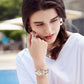 Fashion Women Rose Gold Bracelet Watch - The Jewellery House