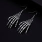 Skeleton Hand jewellery Dangle Silver Plated Earrings - The Jewellery House