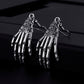 Skeleton Hand jewellery Dangle Silver Plated Earrings - The Jewellery House