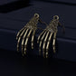 Skeleton Hand jewellery Dangle Silver Plated Earrings - The Jewellery House