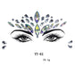 Crystal Gems Face Jewelry Stickers - The Jewellery House
