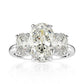 Sterling Silver Diamonds Moissanite Wedding Rings - The Jewellery House