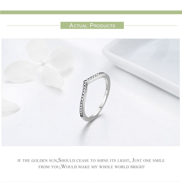 Shimmering Stackable Ring Set Silver - the jewellery house