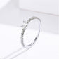 Crystal Fashion Sterling Silver Zircon Rings - the jewellery house