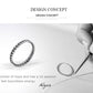 Wheat Shape Arrow  Stackable Ring Sterling Silver - The Jewellery House