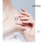 The Crystal Heart from Swarovski Wedding Ring - the jewellery house