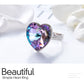 The Crystal Heart from Swarovski Wedding Ring - the jewellery house