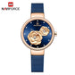 NAVIFORCE 3D Rose Fashion Ladies Watches for women - the jewellery house
