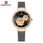 NAVIFORCE 3D Rose Fashion Ladies Watches for women - the jewellery house