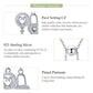 Luxury Silver The Key of Heart Lock Pendant Necklace - the jewellery house