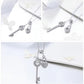 Luxury Silver The Key of Heart Lock Pendant Necklace - the jewellery house