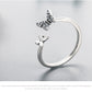 Sterling Silver Butterflies Dancing Elegant Rings - The Jewellery House