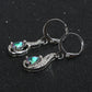 Fashionable Rainbow Delicate Silver Drop Earrings - the jewellery house