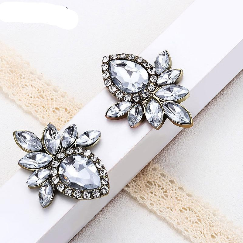 Water Drop Crystal Jewellery Earrings -the jewellery house