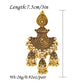 Jhumka Tassel Dangling Indian Bell Earrings - The Jewellery House