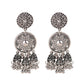 Jhumka Tassel Dangling Indian Bell Earrings - The Jewellery House