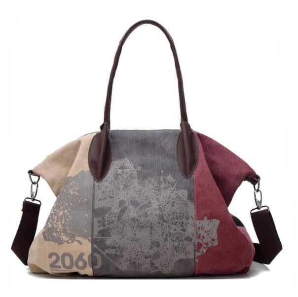 Large Pocket Casual Tote Canvas Bags For Women - The Jewellery House