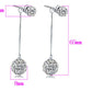 silver  Shambhala luxury zirconia Fashion stud earrings - The Jewellery House